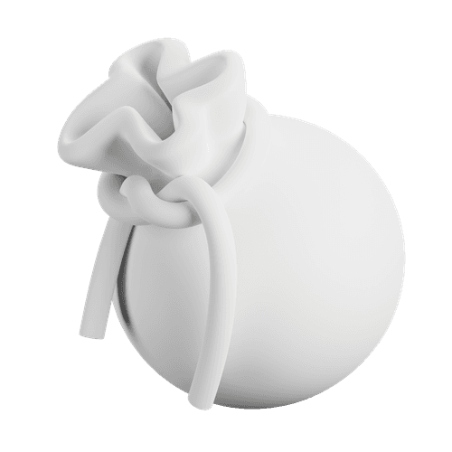 Exacoat 3D Dynamic Clay Money Bag